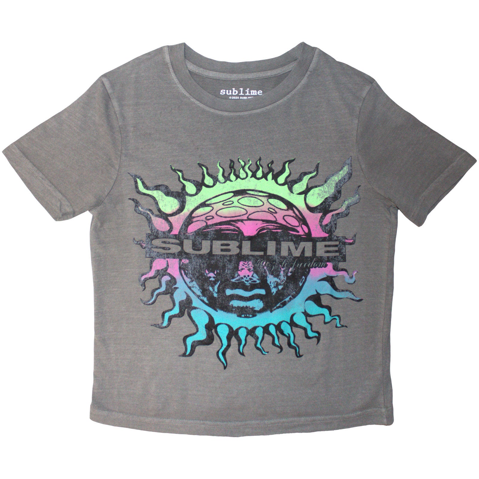 Sublime: Gradient Sun Crop Top (Kvinder)