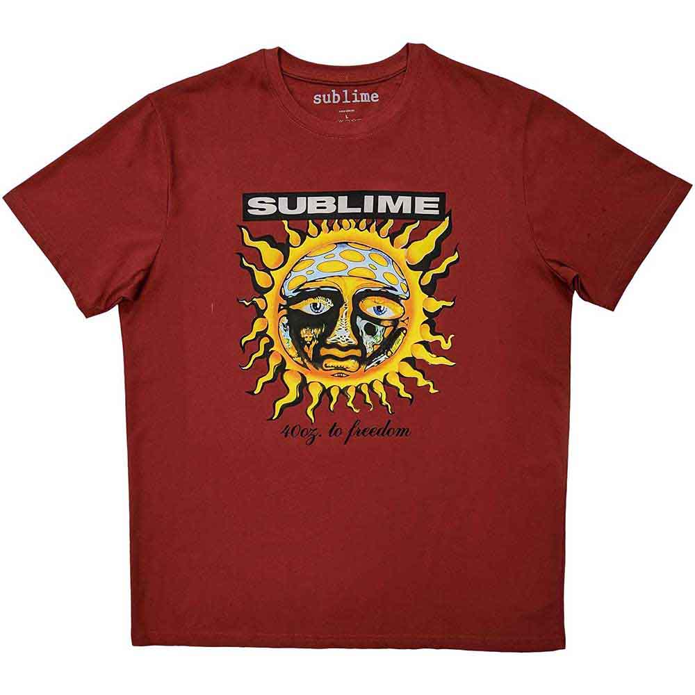 Sublime: GRN 40 Oz T-shirt – officielt merchandise