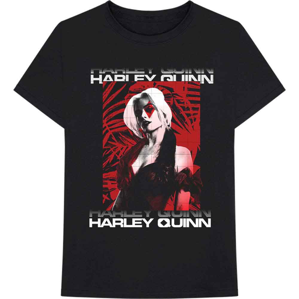 DC Comics: The Suicide Squad Harley Leaves T-shirt – officielt merchandise