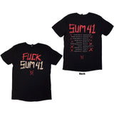 Sum 41: Tour '24 Fuck Sum 41 T-Shirt
