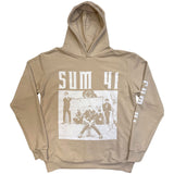 Sum 41: Band Photo (Natural) Hoodie – officielt merchandise