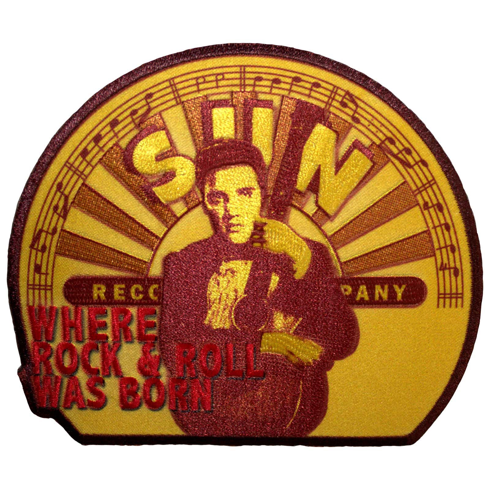 Elvis Presley: Elvis Where R&R Was Born Standard Patch