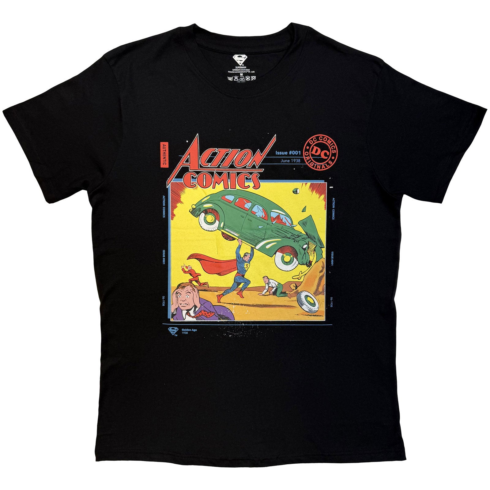 DC Comics: Superman Car T-shirt – officielt merchandise