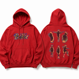 Billie Eilish: Silhouettes Pullover Hoodie (Back Print)