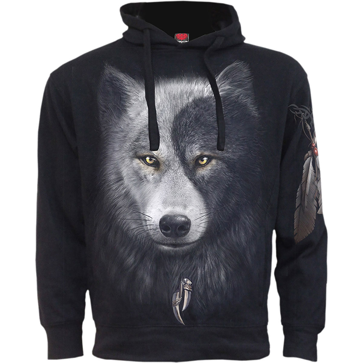 Spiral: Wolf Chi (Back & Sleeve Print) Hoodie – officielt merchandise