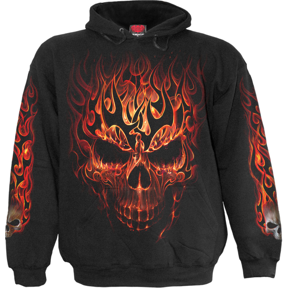 Spiral: Skull Blast (Back & Sleeve Print) Hoodie – officielt merchandise