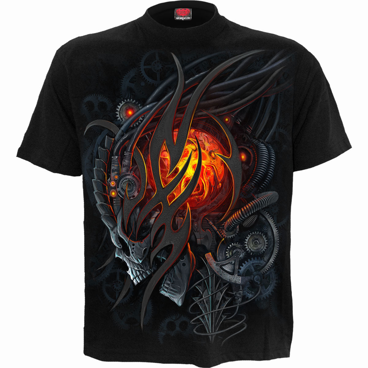 Spiral: Steampunk Skull T-shirt – officielt merchandise