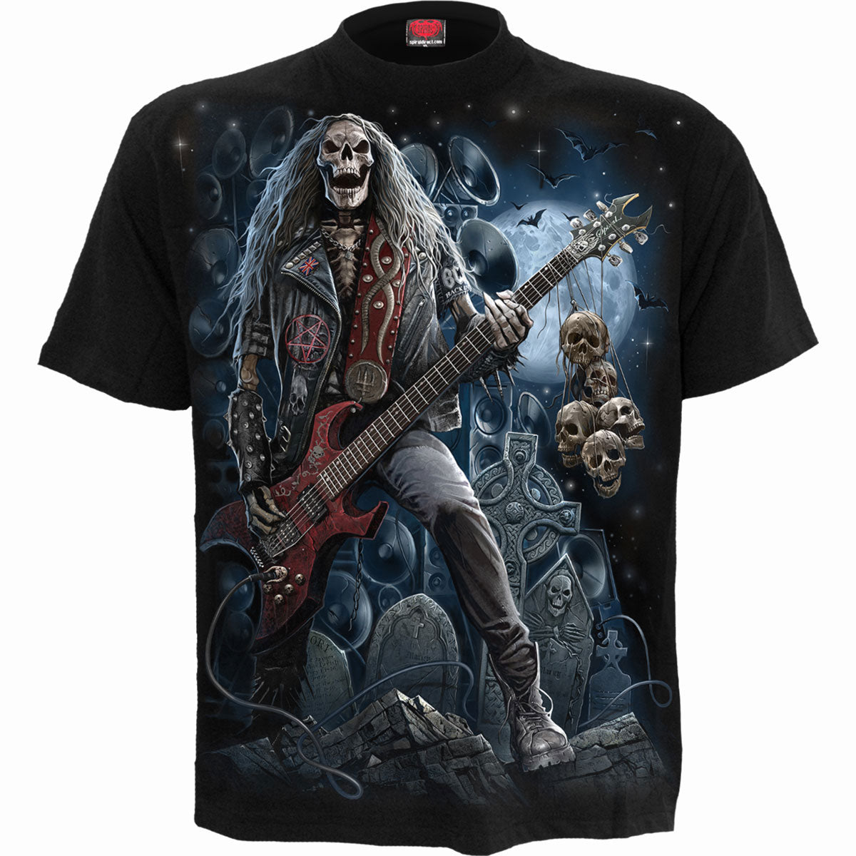 Spiral: Grim Rocker T-shirt – officielt merchandise