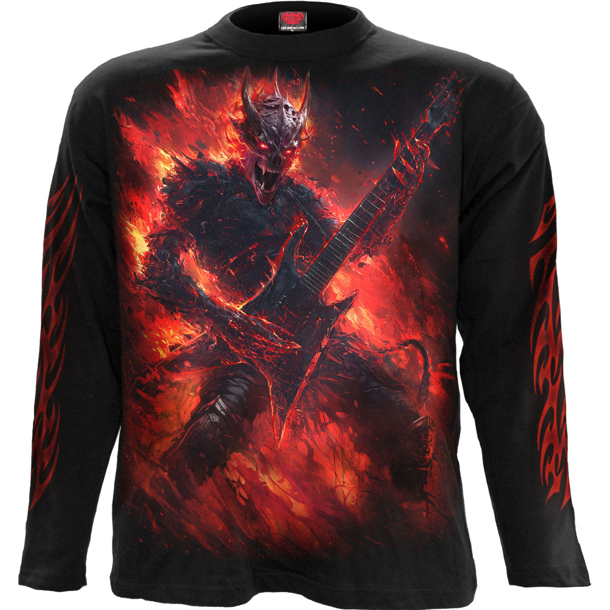 Spiral: Riff Burner (Back & Sleeve Print) Long Sleeve – officielt merchandise