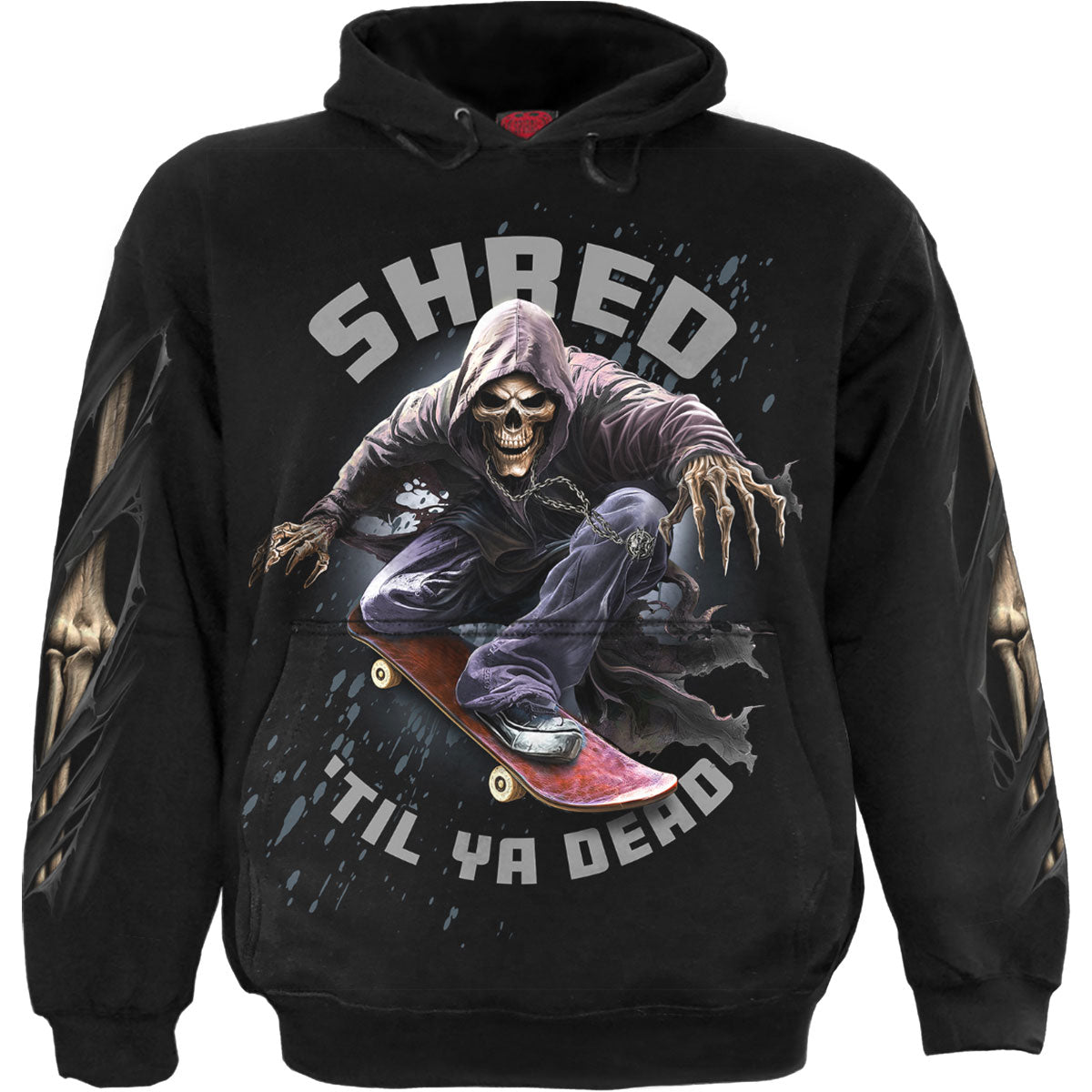 Spiral: Soul Boarder (Back & Sleeve Print) Hoodie – officielt merchandise
