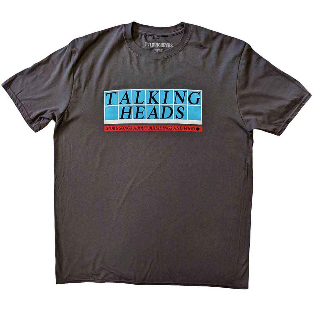 Talking Heads: Tiled Logo T-shirt – officielt merchandise