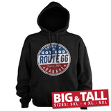 Route 66 - Hot Rod Garage Big & Tall Hoodie
