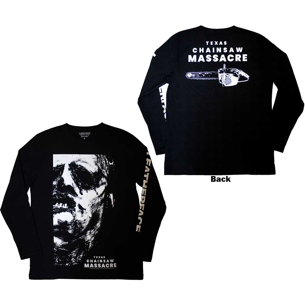 The Texas Chainsaw Massacre: Leather Face Long Sleeve T-Shirt