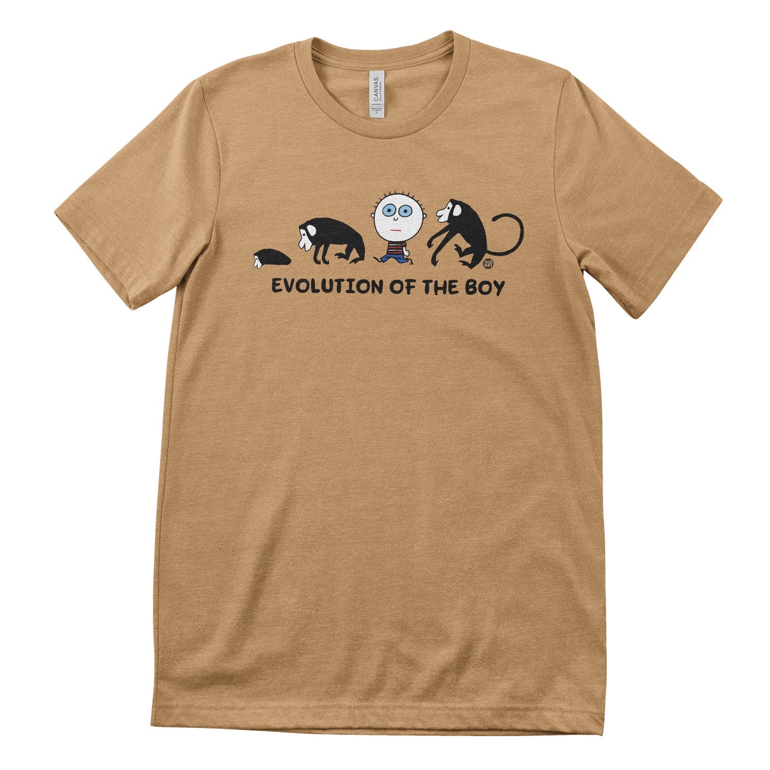 Evolution Of The Boy - ToddArt T-Shirt