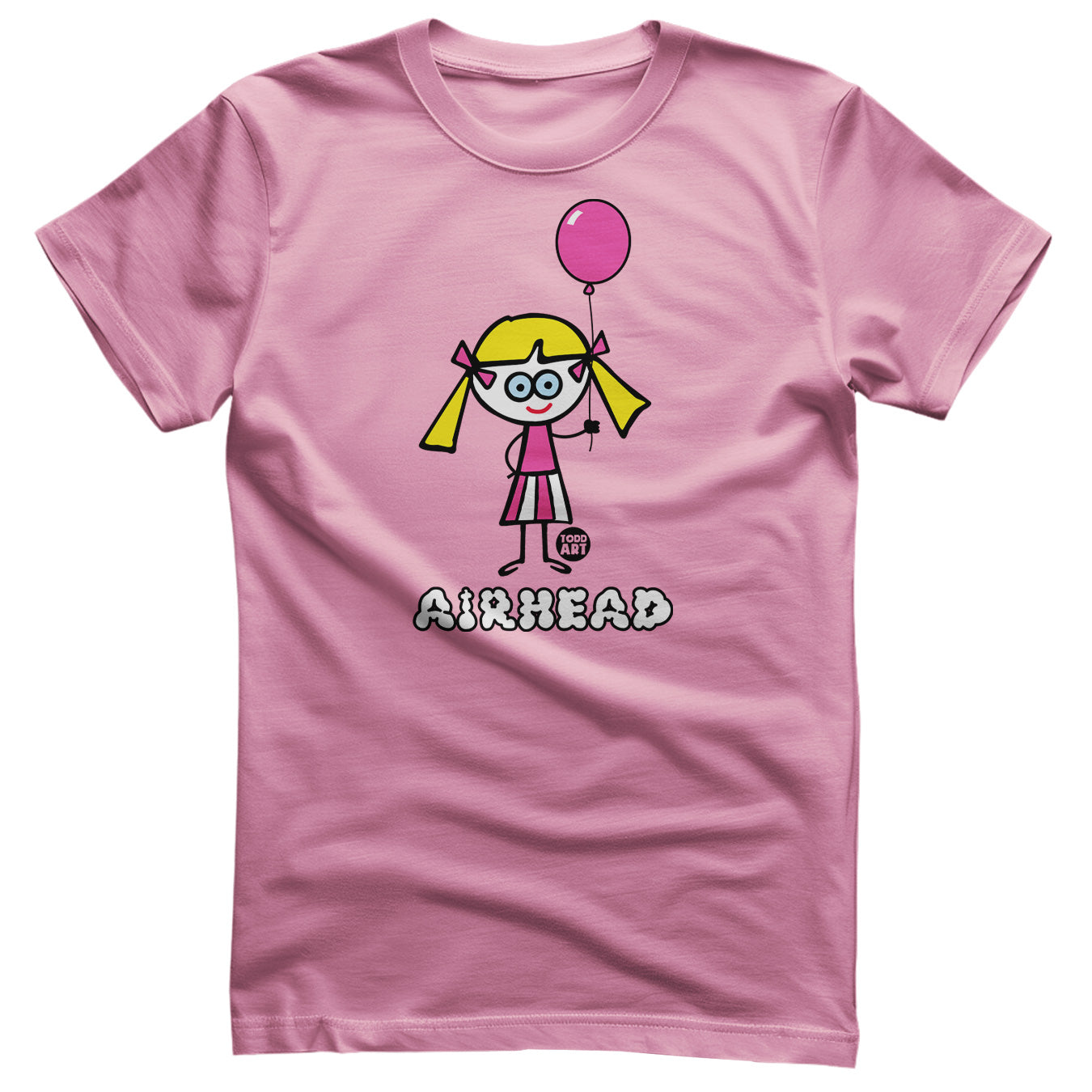 Dum Blond - AIRHEAD - ToddArt T-Shirt