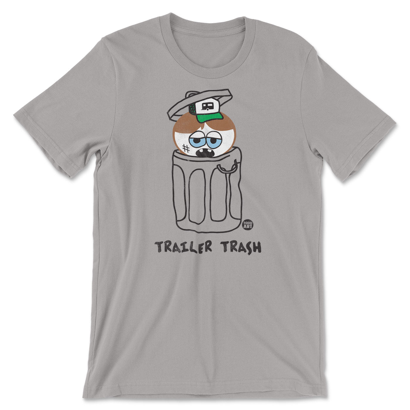 Silly Hillbilly - Trailer Trash - ToddArt T-Shirt