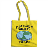 Flat Earth Society - ToddArt Tote Bag