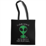 I Like Space - Both Outer and Personal - ToddArt Tote Bag