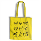 The Sounds Of Farm Animals - ToddArt Tote Bag