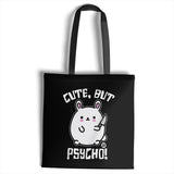Bad Bunny - Cute But Psycho - ToddArt Tote Bag