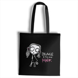 Black Is The New Pink - ToddArt Tote Bag