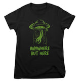 Anywhere But Here - ToddArt Girly Tee