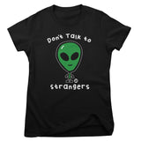 Don't Talk To Strangers - ToddArt Girly Tee
