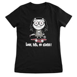 Look Ma - No Hands! - ToddArt Girly Tee