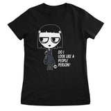 Crue-l - Do I Look Like A People Person - ToddArt Girly Tee