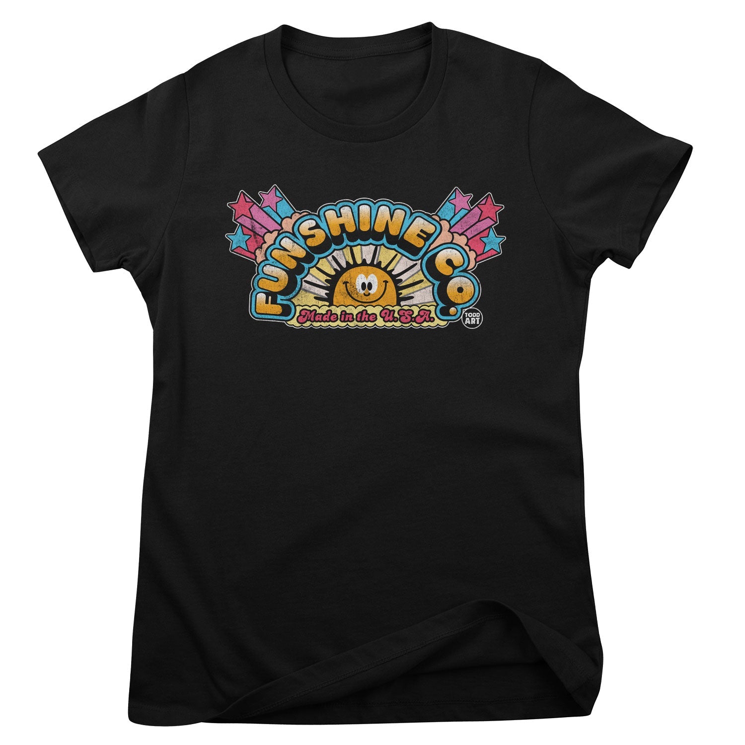 Funshine Company - Made In USA - ToddArt Girly Tee