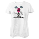 Goodbye Kitty Balloon - ToddArt Girly Tee