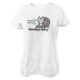 Goodbye Kitty Bullseye - ToddArt Girly Tee