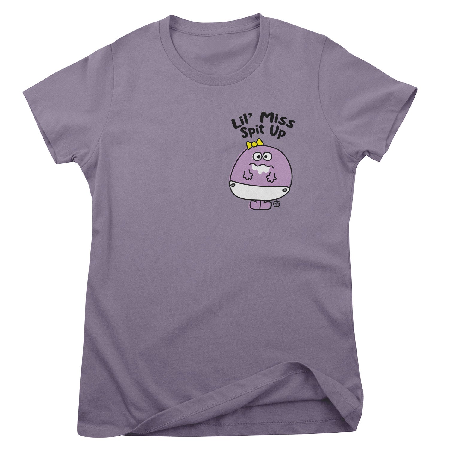 Lil' Miss Spit Up - ToddArt Girly Tee