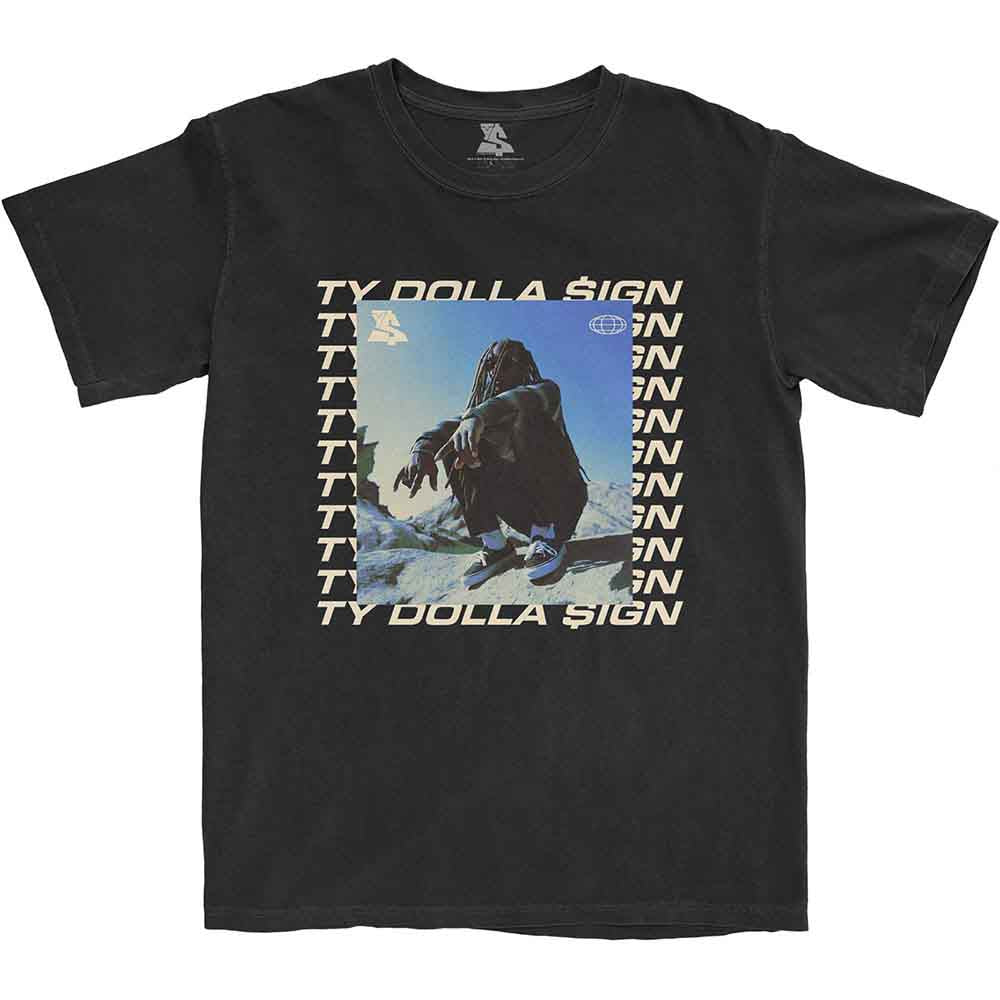 Ty Dolla Sign: Global Square T-shirt – officielt merchandise