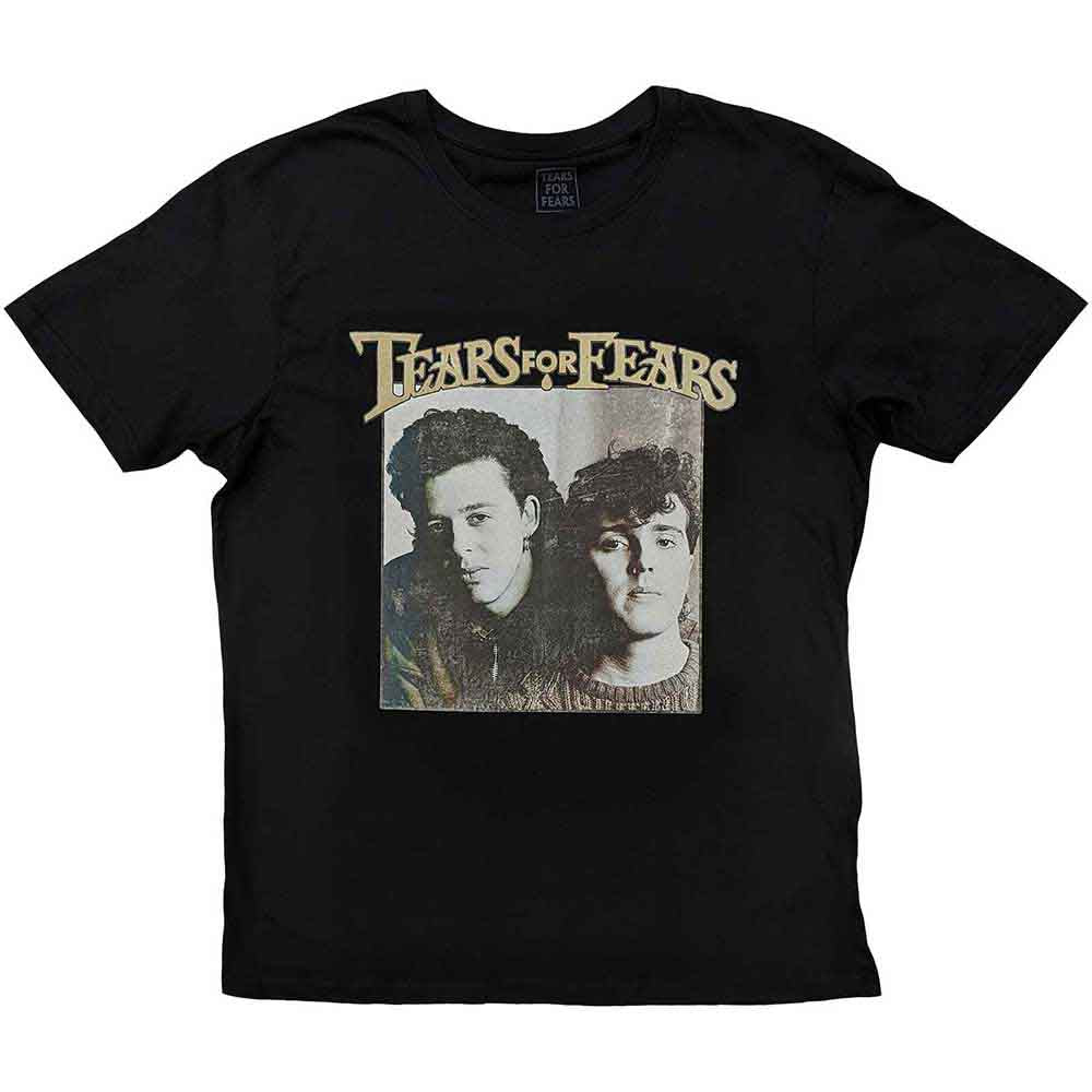 Tears For Fears: Throwback Photo T-shirt – officielt merchandise