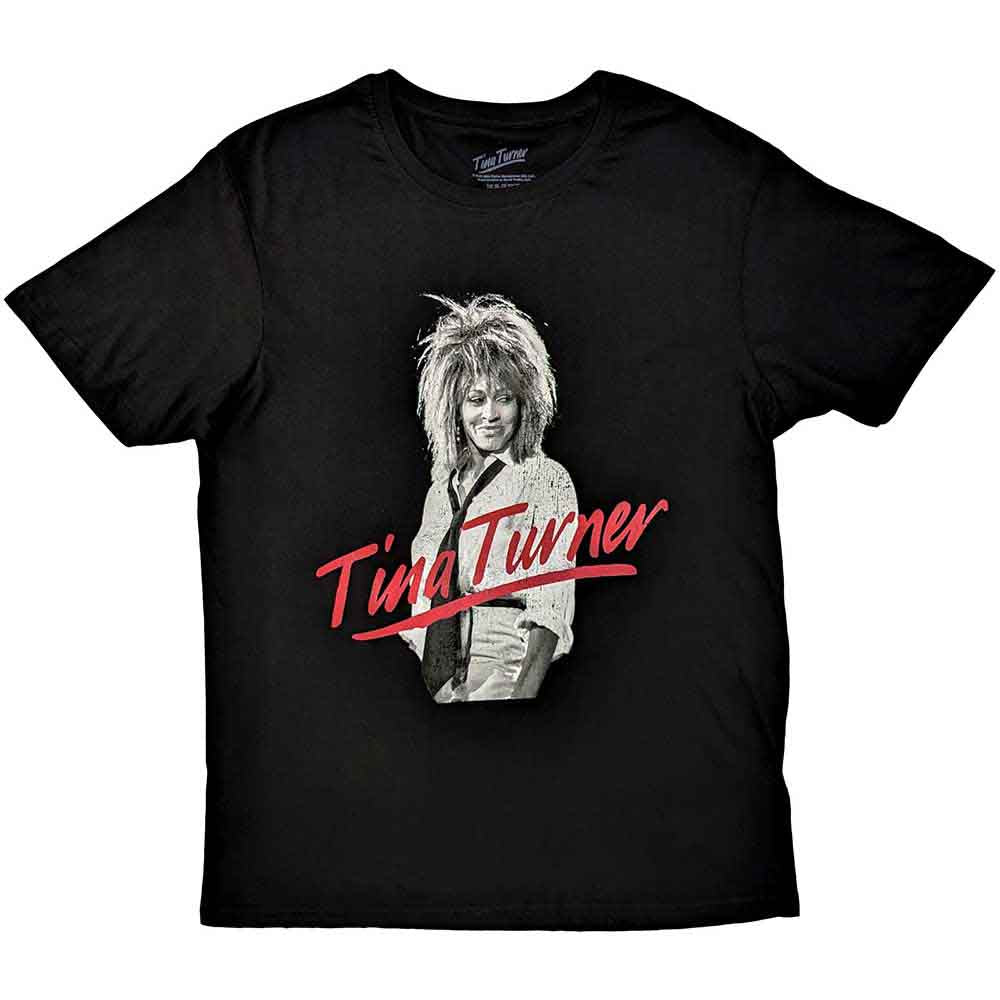 Tina Turner: Red Logo T-shirt – officielt merchandise