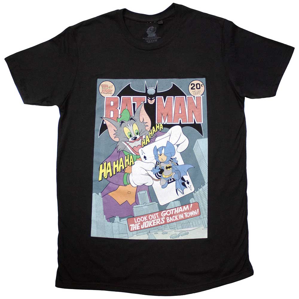 Tom & Jerry: Batman Comic T-Shirt