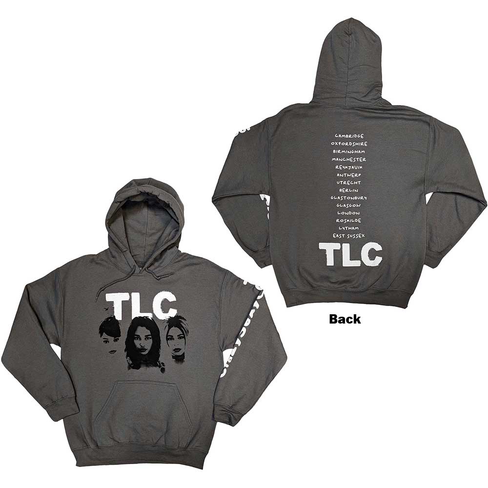 TLC: CrazySexyCool Album European Tour 2022 Pullover Hoodie (Back Print)