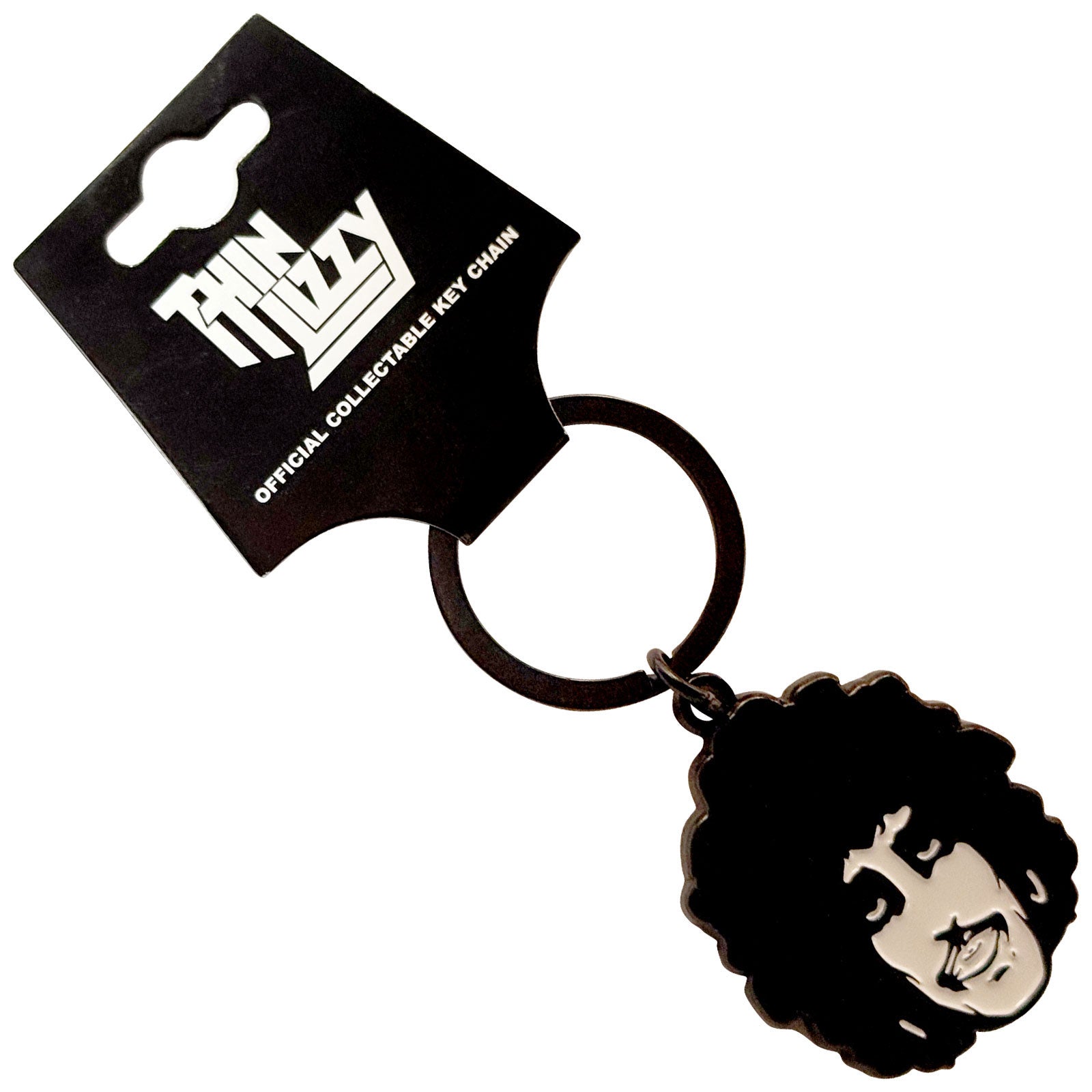 Thin Lizzy: Phil Portrait Keychain