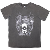 Thin Lizzy: Angel Of Death Stone Wash T-Shirt (Wash)