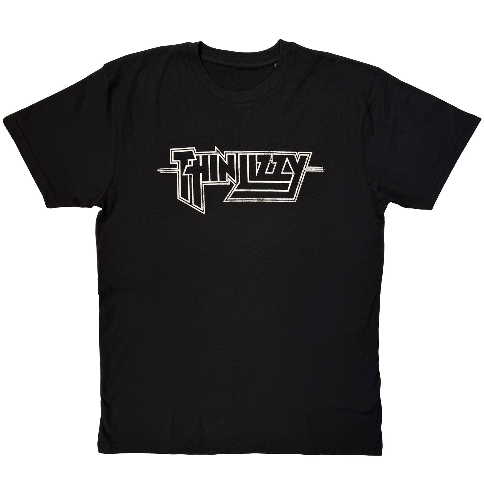 Thin Lizzy: Logo Mono T-shirt – officielt merchandise
