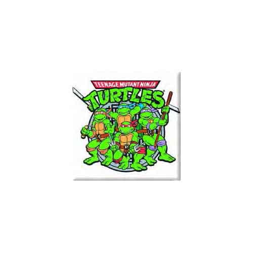 Teenage Mutant Ninja Turtles: Group Graphic Magnet – officielt merchandise