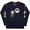 The Nightmare Before Christmas: Faces AOP Long Sleeve T-Shirt (Embellished)