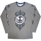 The Nightmare Before Christmas: Flaming Jack Long Sleeve T-Shirt (Embellished)