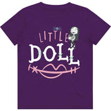 The Nightmare Before Christmas: Little Doll (Purple) T-shirt – officielt merchandise