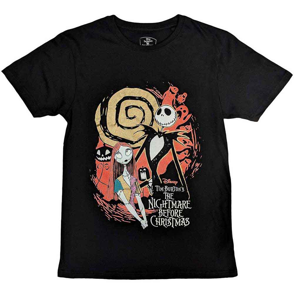 The Nightmare Before Christmas: Ghosts (Embellished) T-shirt – officielt merchandise