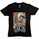 The Nightmare Before Christmas: Orange Moon (Embellished) T-shirt – officielt merchandise