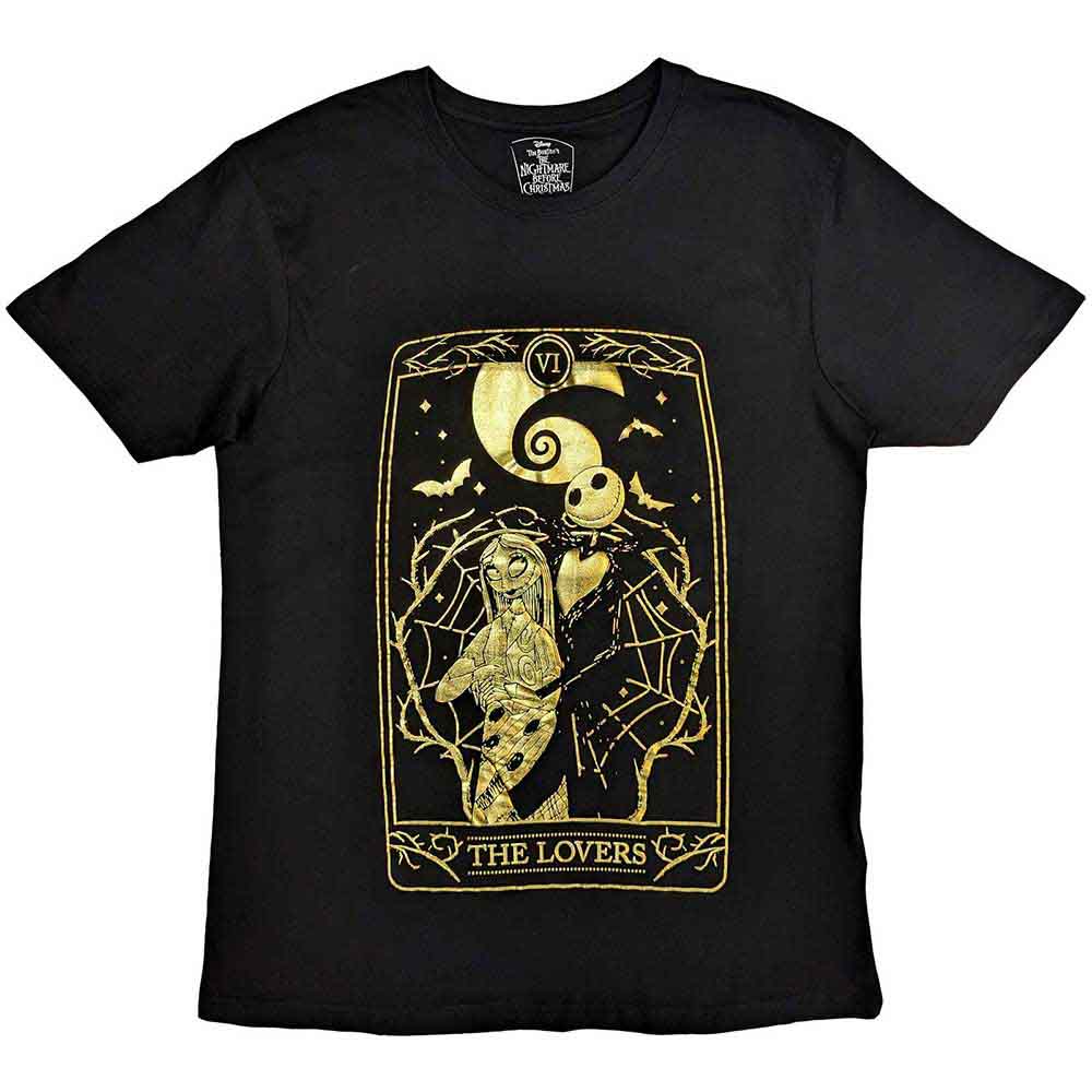 The Nightmare Before Christmas: Jack & Sally Lovers (Embellished) T-shirt – officielt merchandise