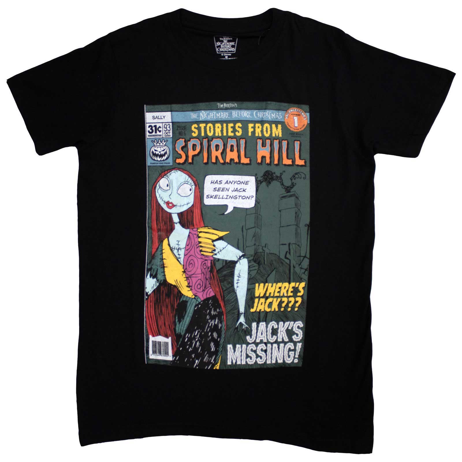 The Nightmare Before Christmas: Spiral Hill Sally T-Shirt