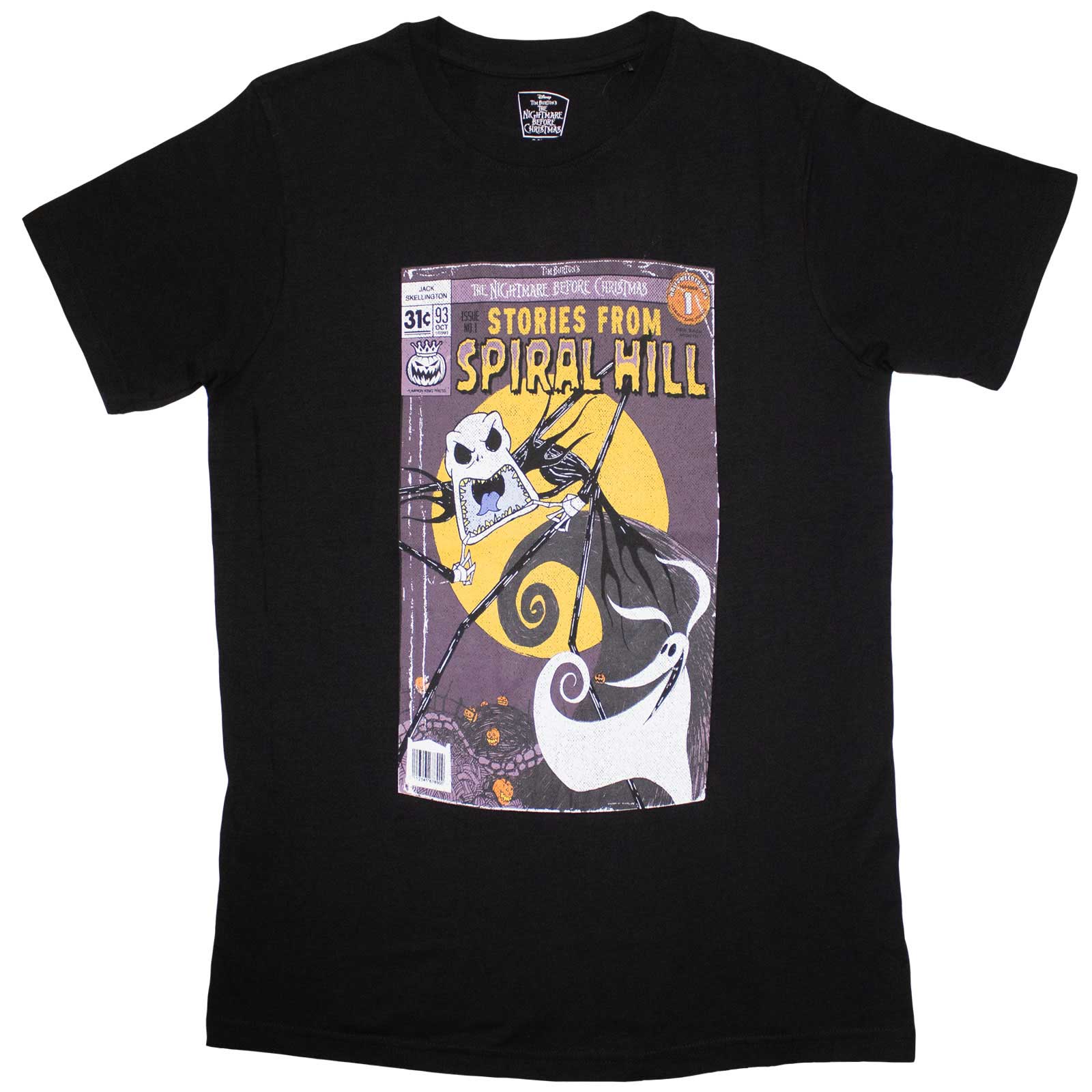The Nightmare Before Christmas: Spiral Hill Jack T-Shirt